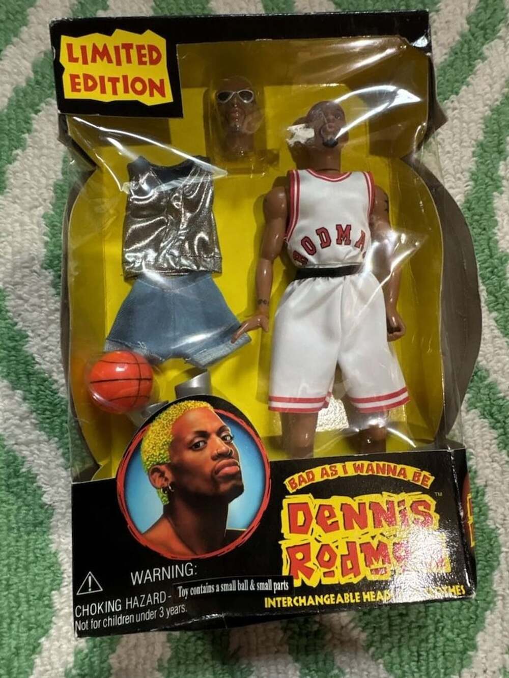 Street Players Dennis Rodman Bad As I Wanna Be 12 Inch Action Figure